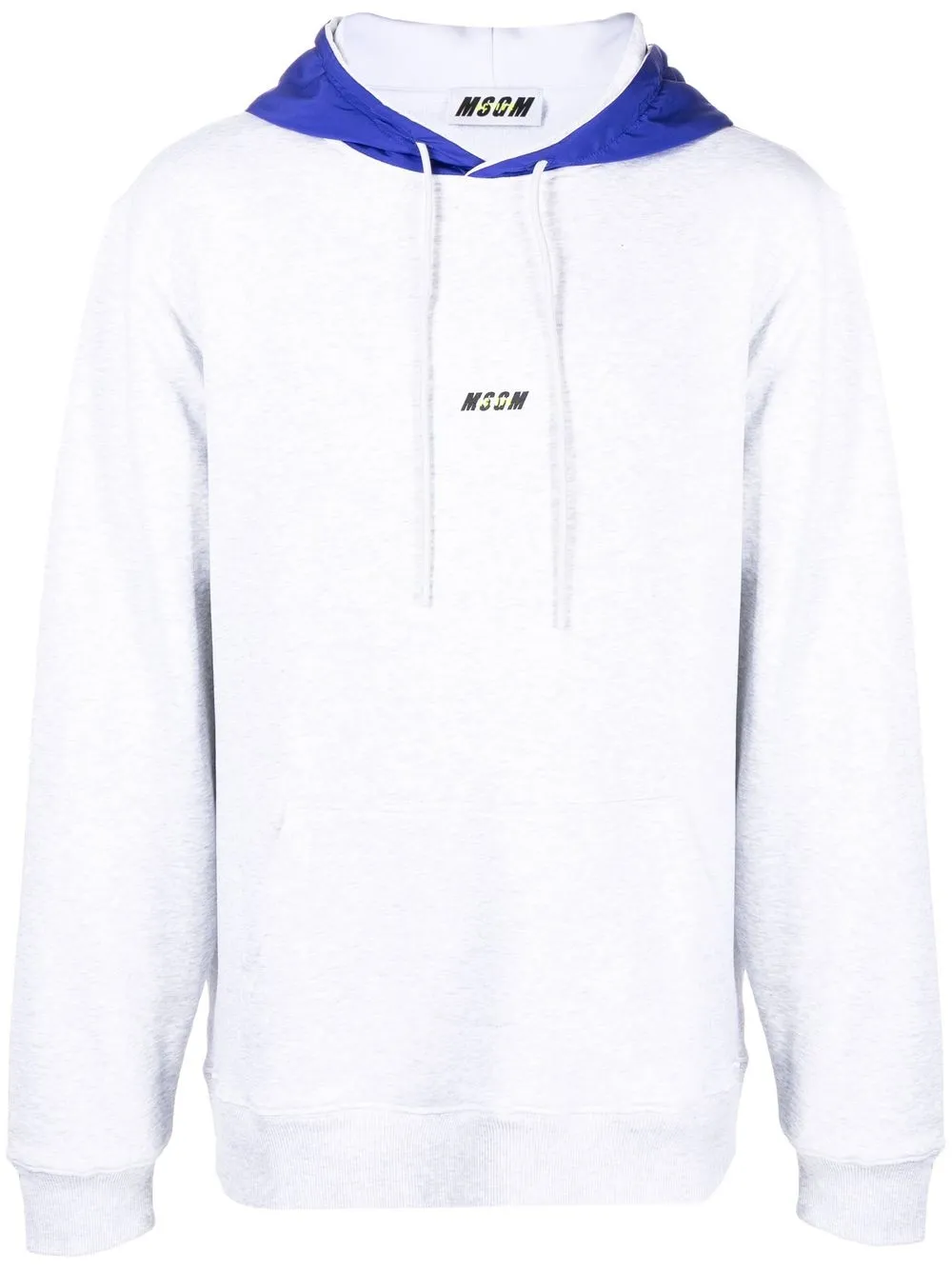 

MSGM hoodie con logo estampado - Gris