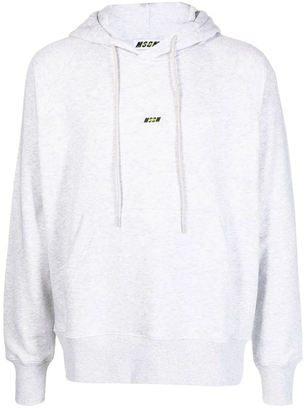 

MSGM hoodie con logo estampado - Gris