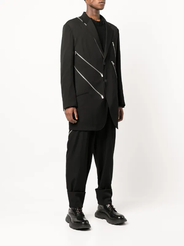 Yohji Yamamoto ジップディテール シングルジャケット 通販