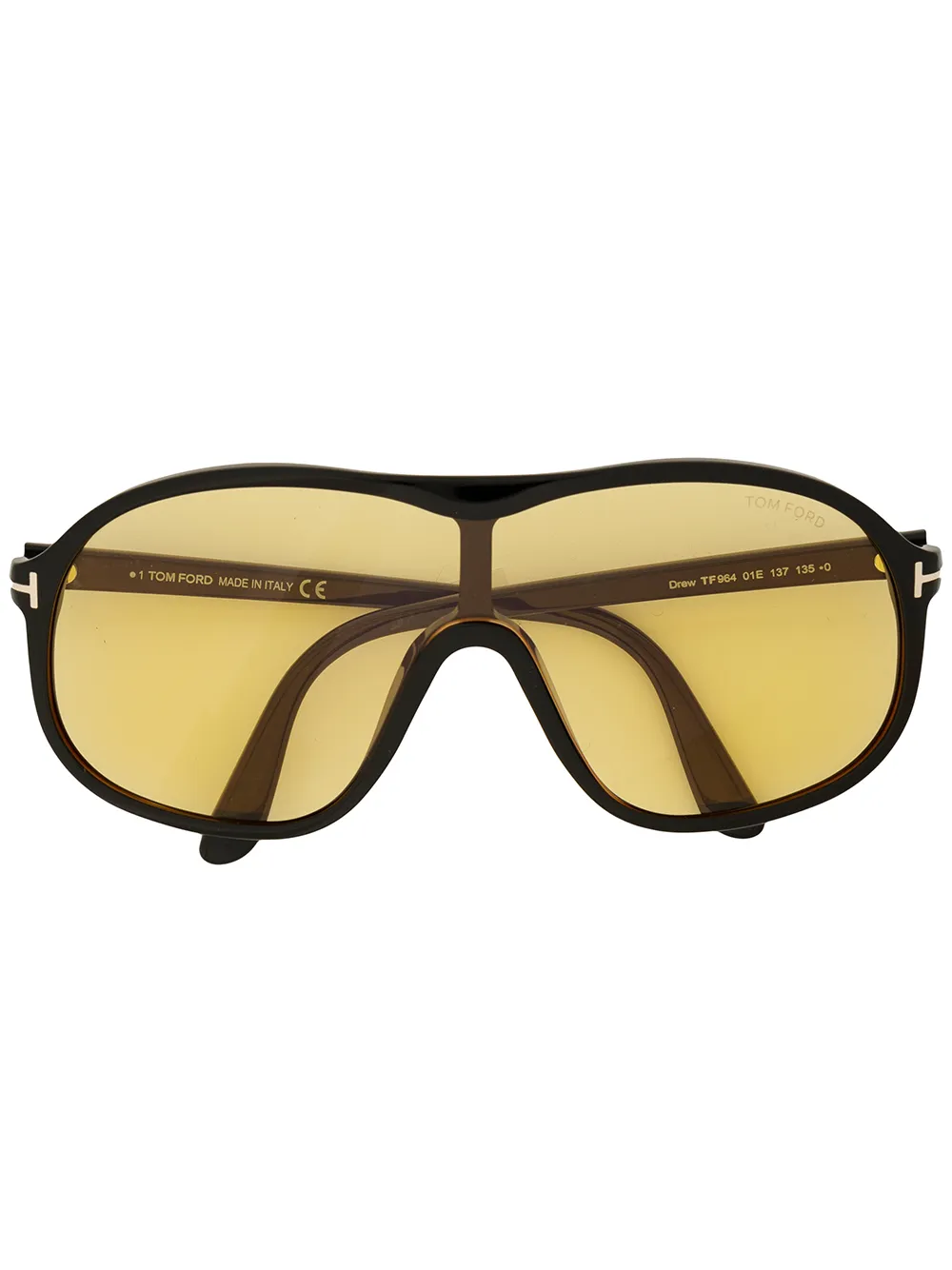 

TOM FORD Eyewear lentes de sol con armazón estilo piloto - Negro