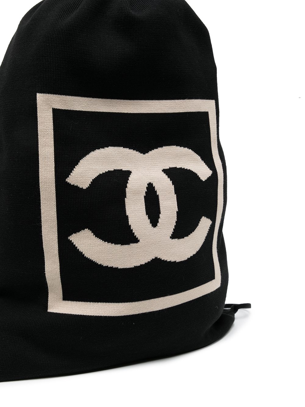фото Chanel pre-owned рюкзак sports line 2003-го года с логотипом cc