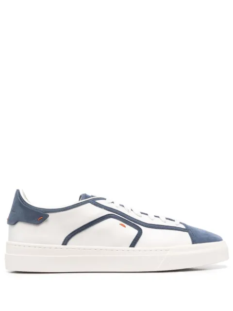 Santoni tenis bajos con agujetas