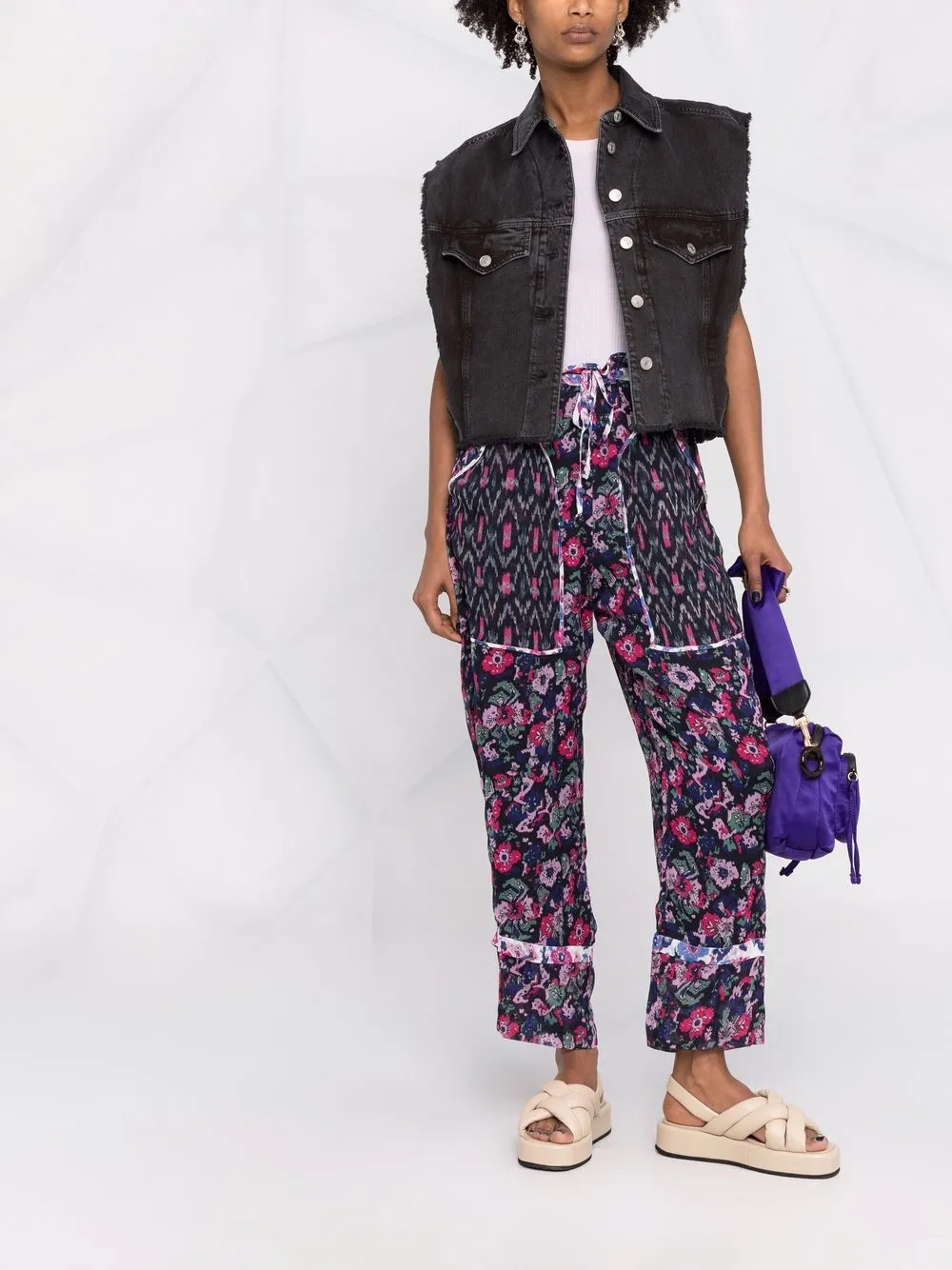MARANT ÉTOILE Straight broek - Blauw