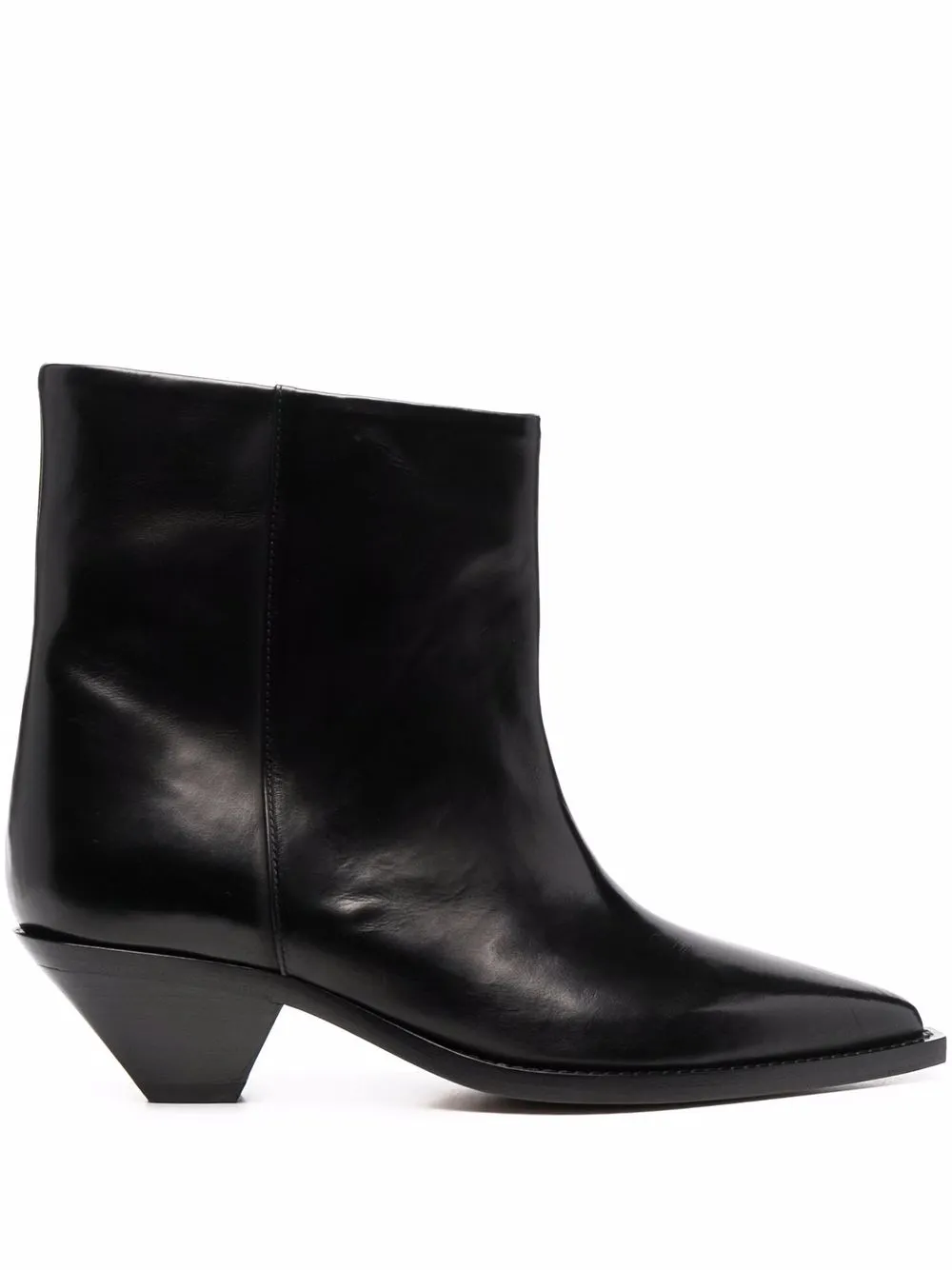 

Isabel Marant 55mm block-heel ankle boots - Black