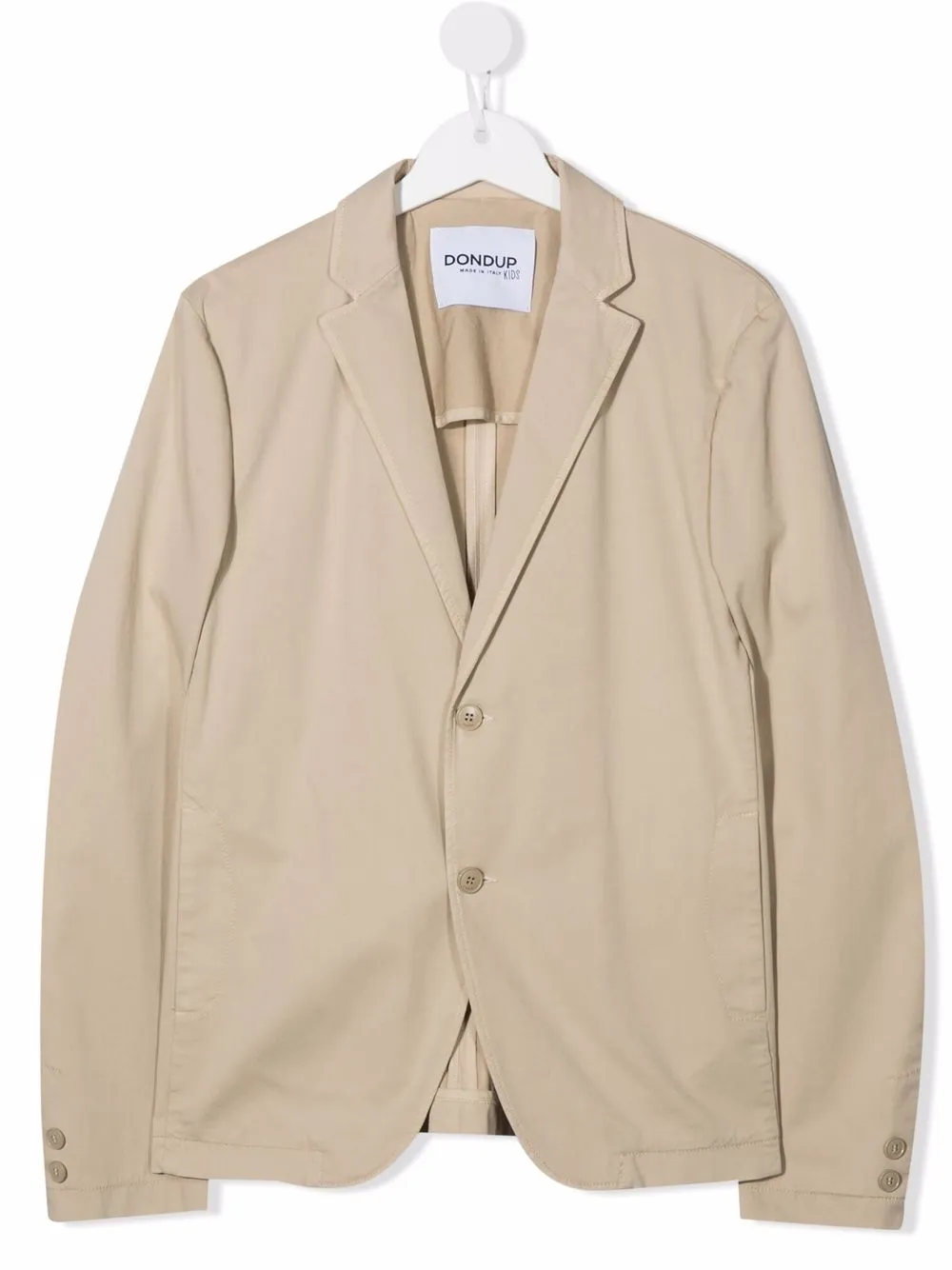 

DONDUP KIDS TEEN collared blazer jacket - Neutrals