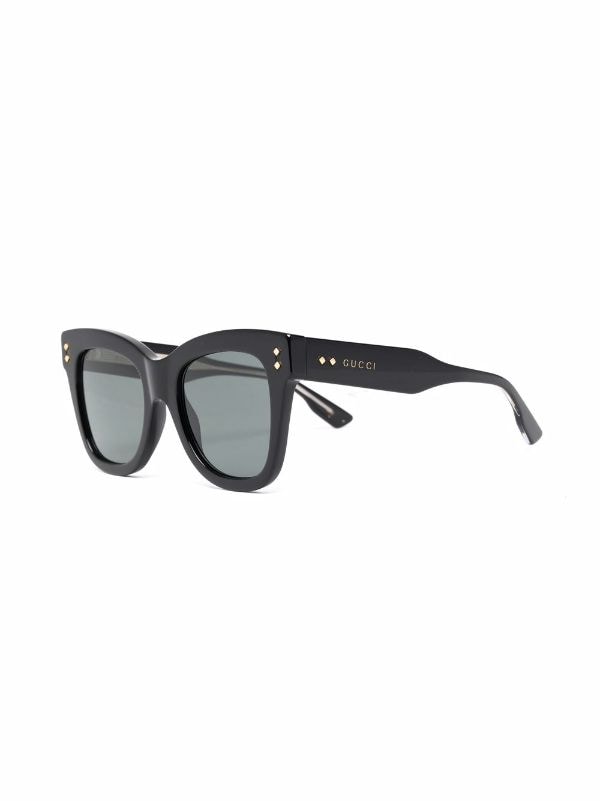 Gucci Eyewear detachable-charm square-frame Sunglasses - Farfetch