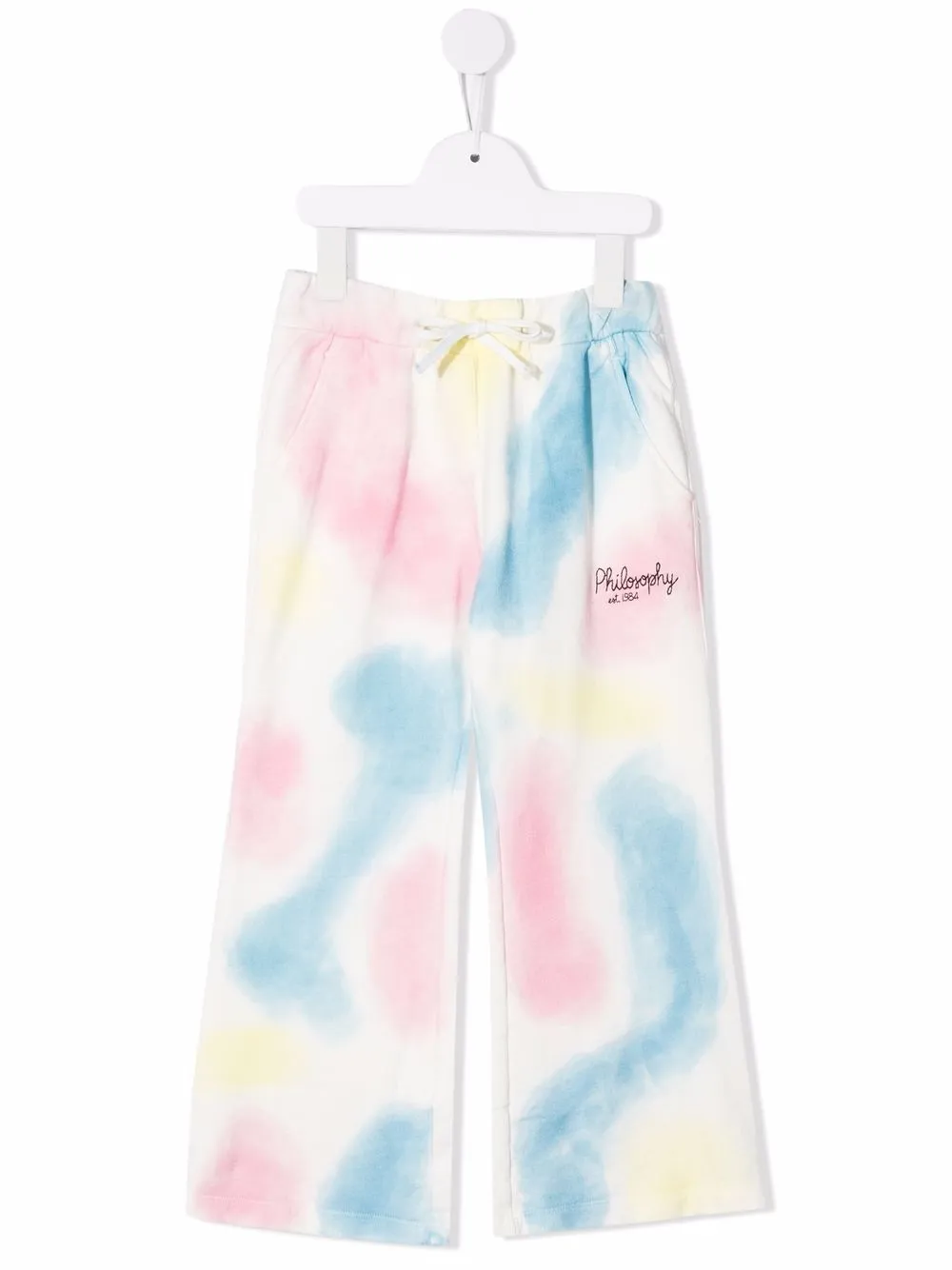 

Philosophy Di Lorenzo Serafini Kids abstract-print track pants - Blue