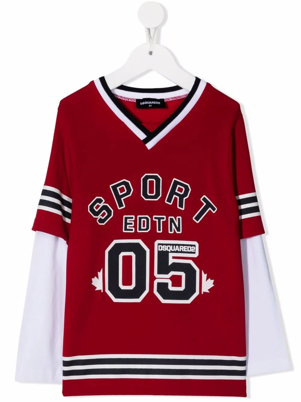 

Dsquared2 Kids top Sport Edtn - Rojo