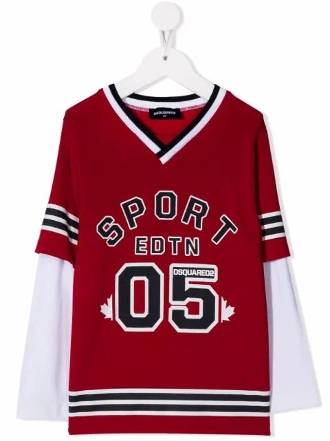 DSQUARED2 KIDS Sport Edtn long-sleeve top 