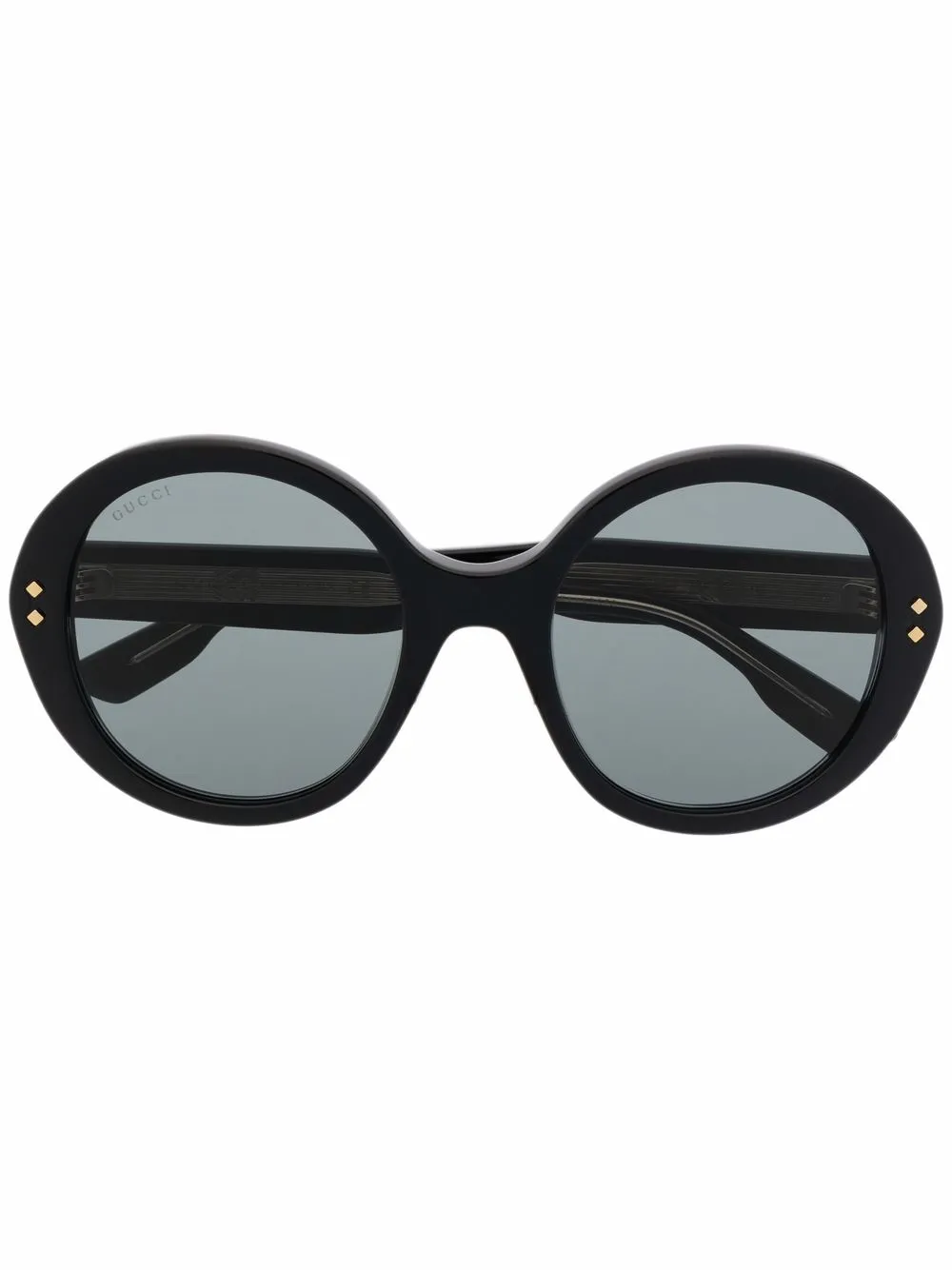 

Gucci Eyewear lentes de sol con armazón redonda - Negro