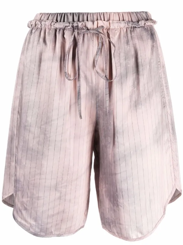 Tela Shorts Con Tiro Alto - Farfetch