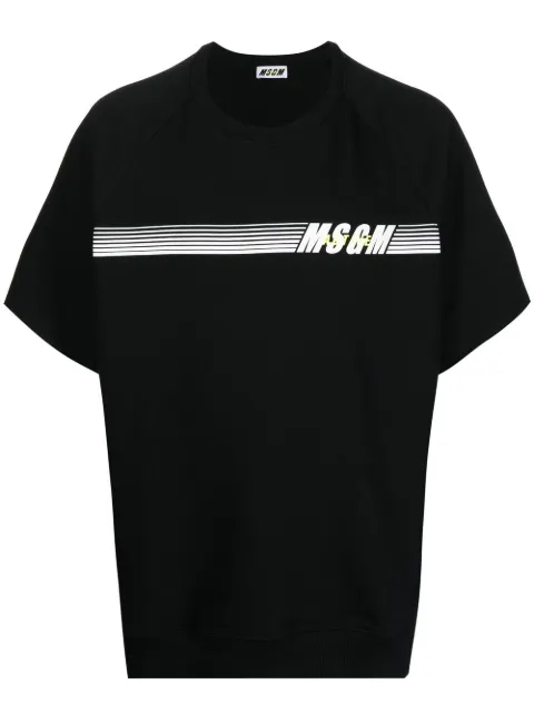 MSGM تيشيرت بطبعة شعار الماركة