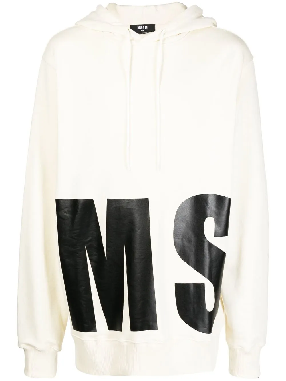 

MSGM hoodie con logo estampado - Amarillo