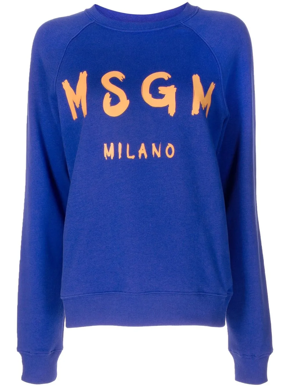 

MSGM logo-print sweatshirt - Blue