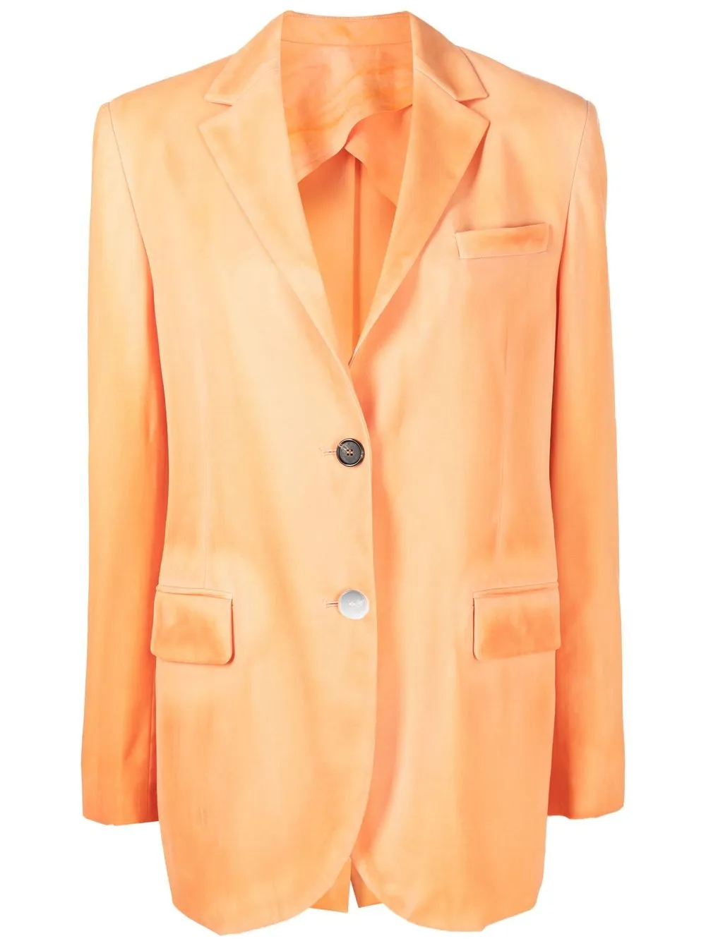 

MSGM blazer con botones - Naranja