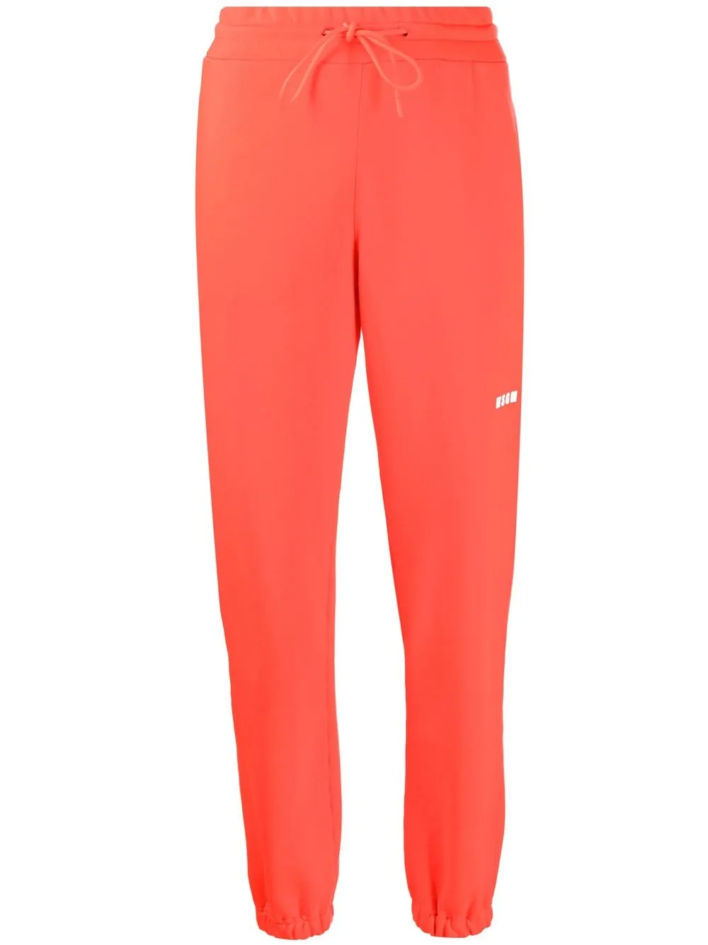 

MSGM drawstring-waist tapered trousers