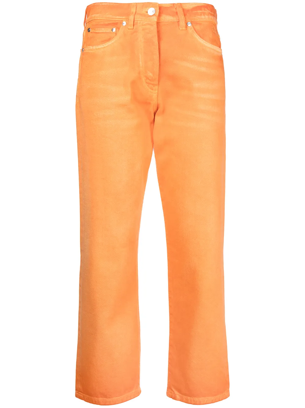 

MSGM jeans capri - Naranja