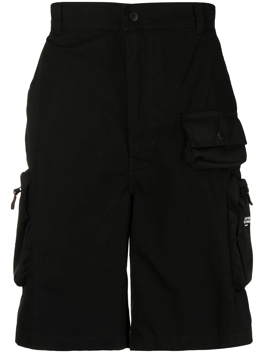 

izzue shorts cargo con bolsillos - Negro