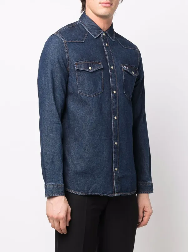 Tommy Jeans Western Denim Shirt - Farfetch