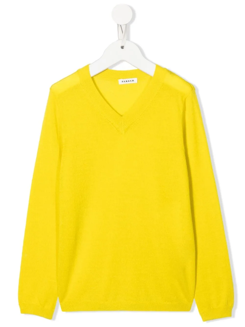 

P.A.R.O.S.H. Woman V-neck cashmere jumper - Yellow