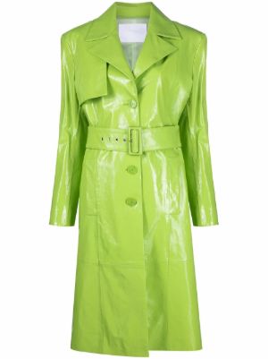 belted raincoat