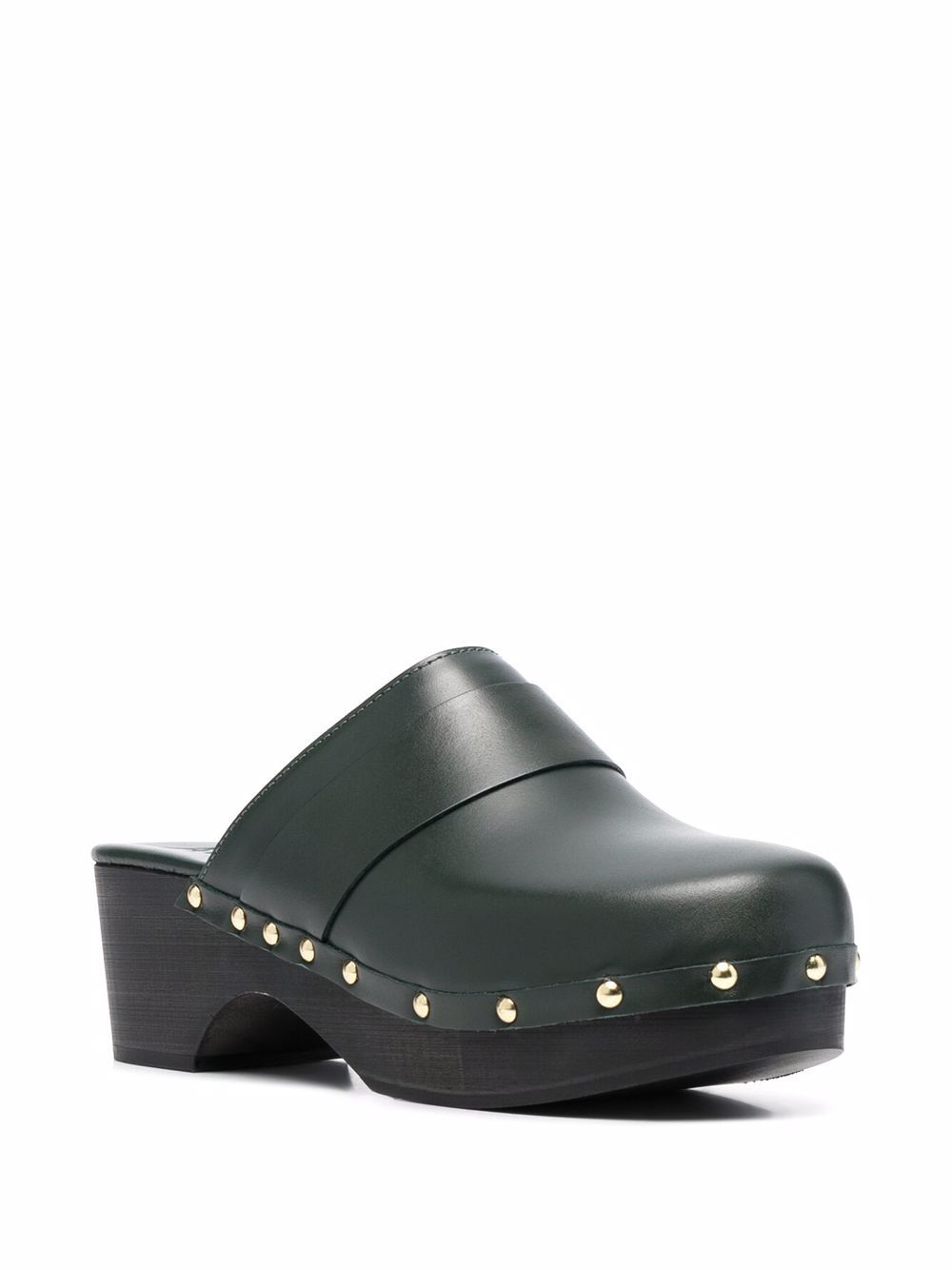 фото Aeyde studded mule shoes