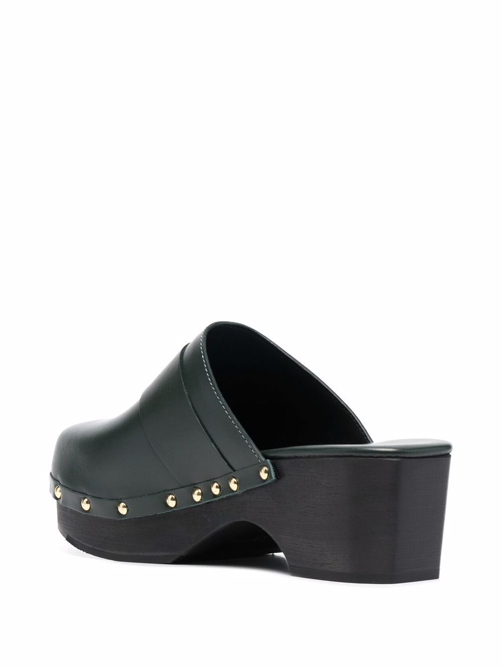 фото Aeyde studded mule shoes