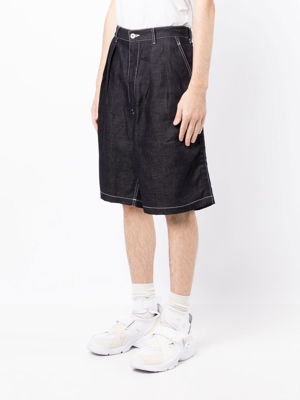 Comme Des Garçons Homme straight-leg Denim Shorts - Farfetch