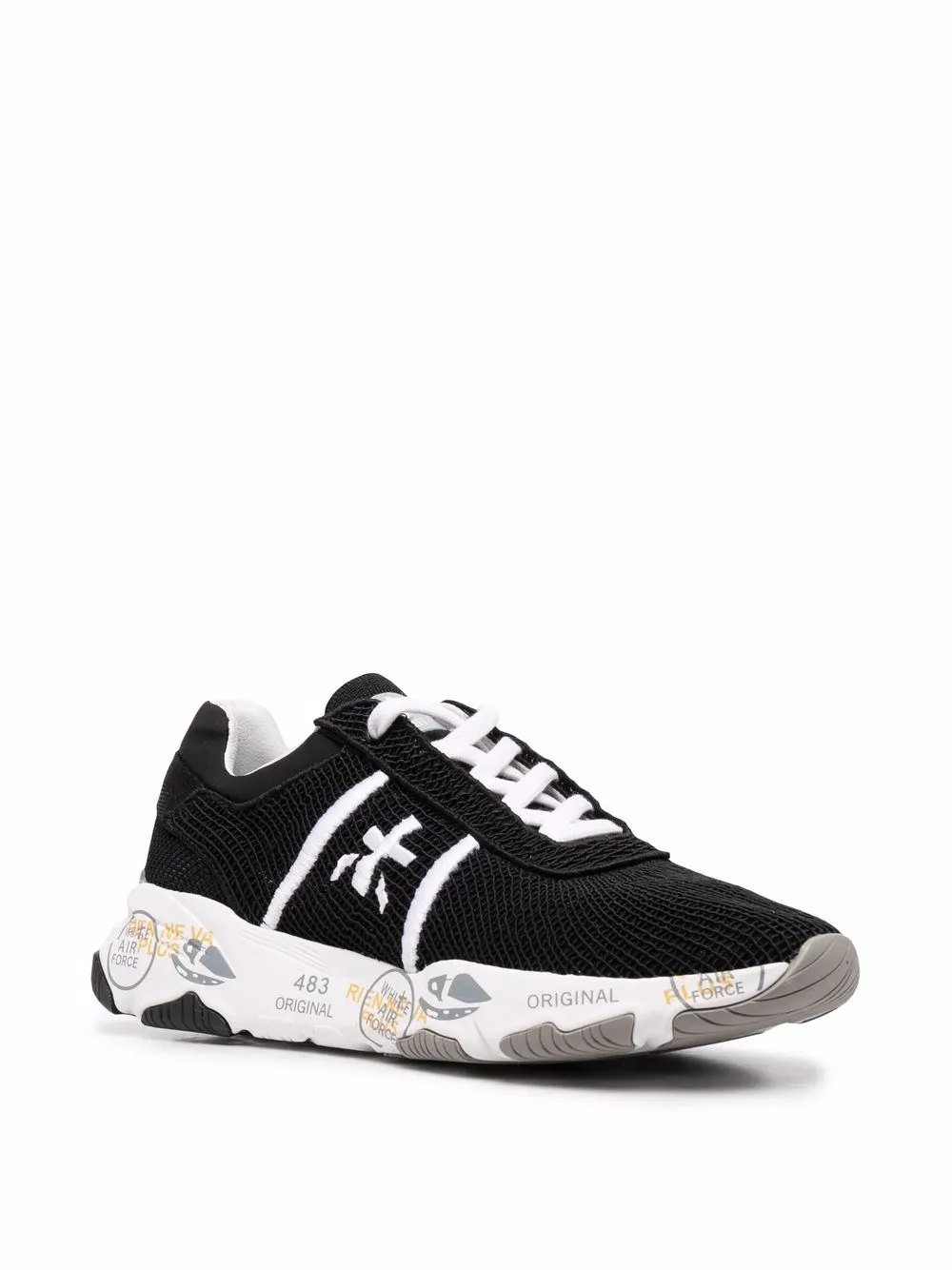 Premiata Buff sneakers - Zwart