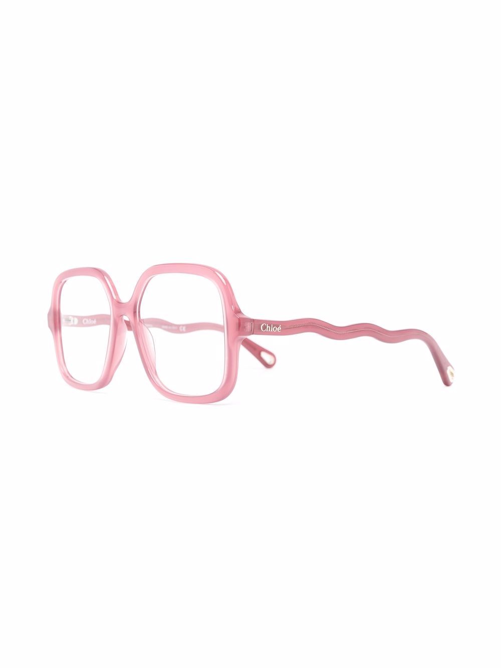 фото Chloé eyewear очки в массивной оправе