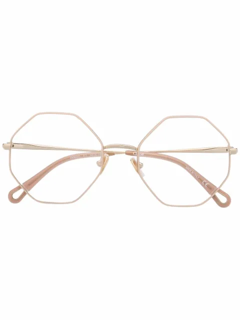 Chloé Eyewear geometric-frame glasses