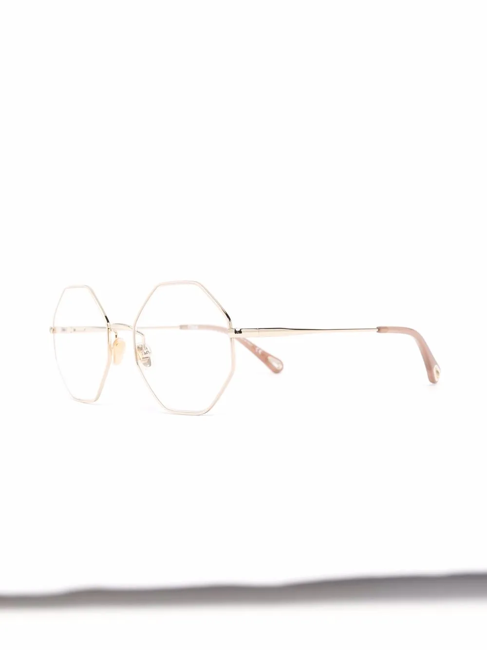 фото Chloé eyewear очки в геометричной оправе