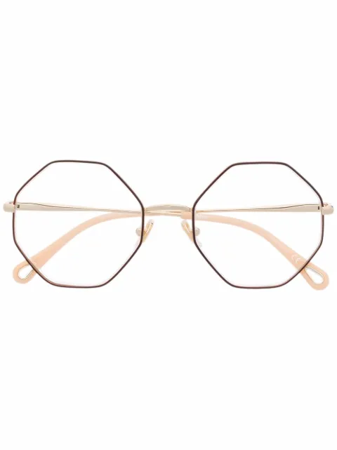 Chloé Eyewear geometric-frame glasses
