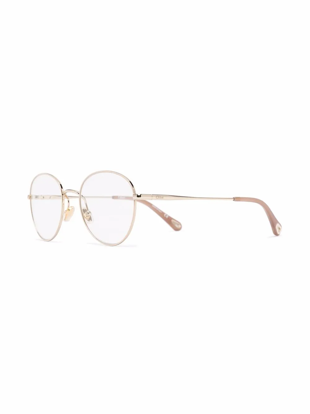 фото Chloé eyewear очки в круглой оправе