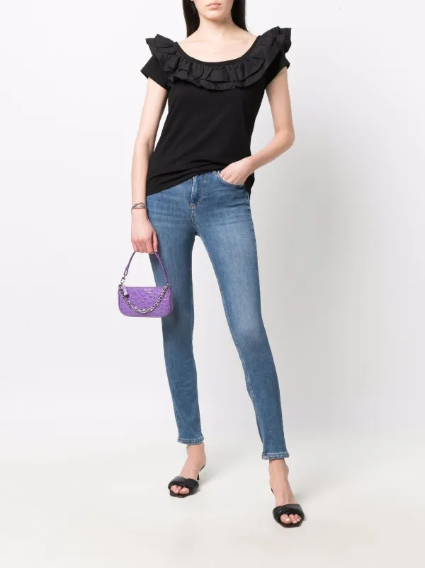 Shop LIU JO low-rise skinny jeans with Express Delivery - FARFETCH