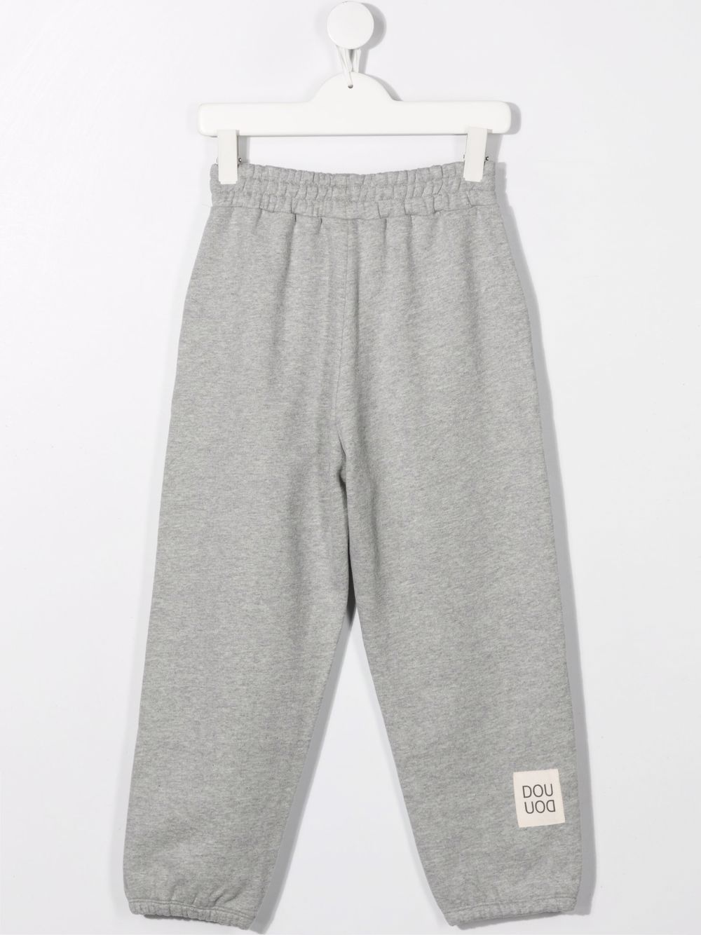 фото Douuod kids logo-print cotton track trousers