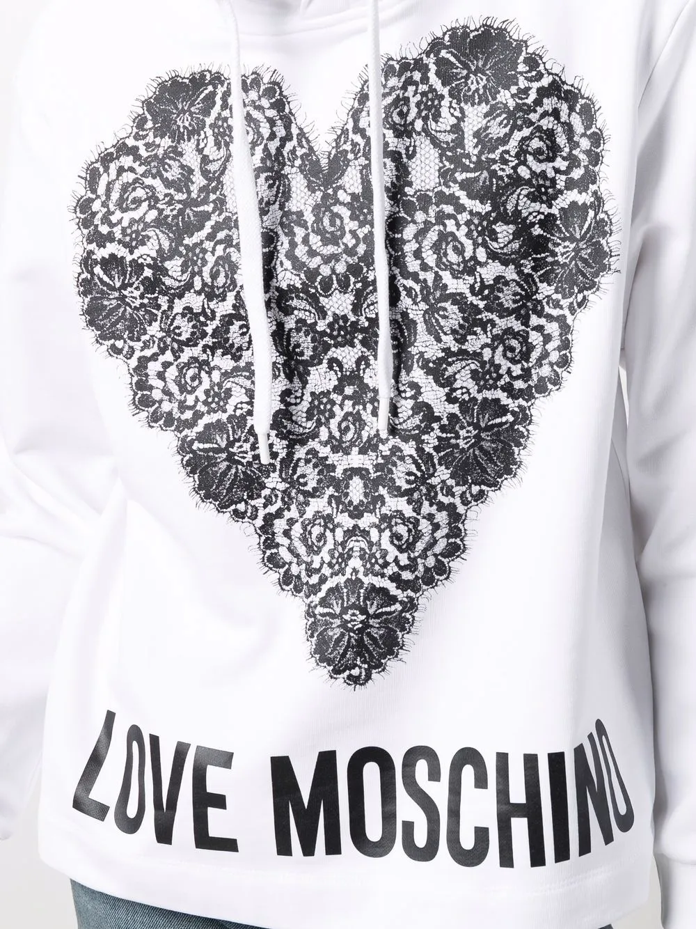 фото Love moschino худи с логотипом