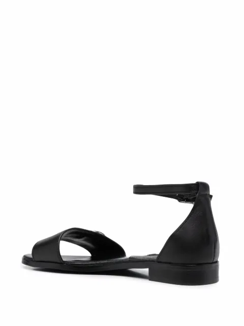 LIU JO Erin logo-plaque sandals SA2037P010222222 - 2