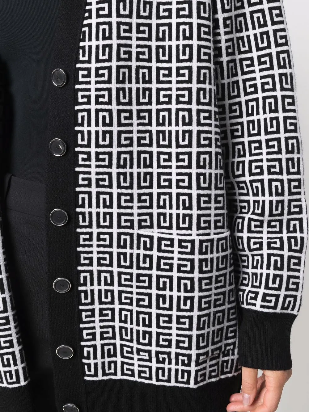 Givenchy Vest met monogram Wit