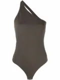 Alexander McQueen one-shoulder bodysuit - Green
