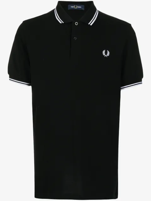 Fred Perry logo-embroidered polo shirt