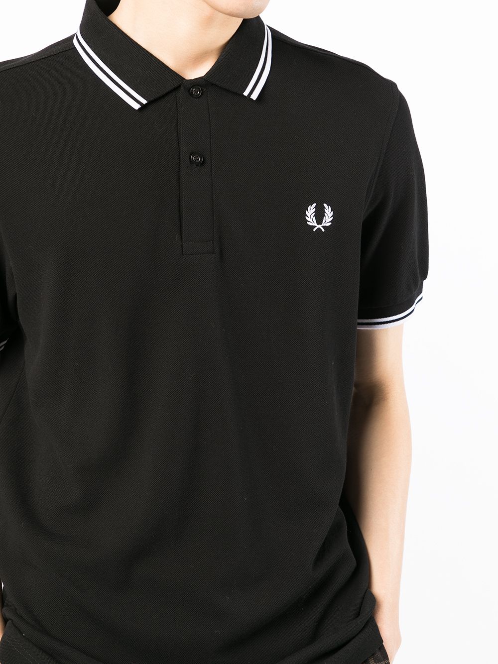 фото Fred perry рубашка поло с вышитым логотипом