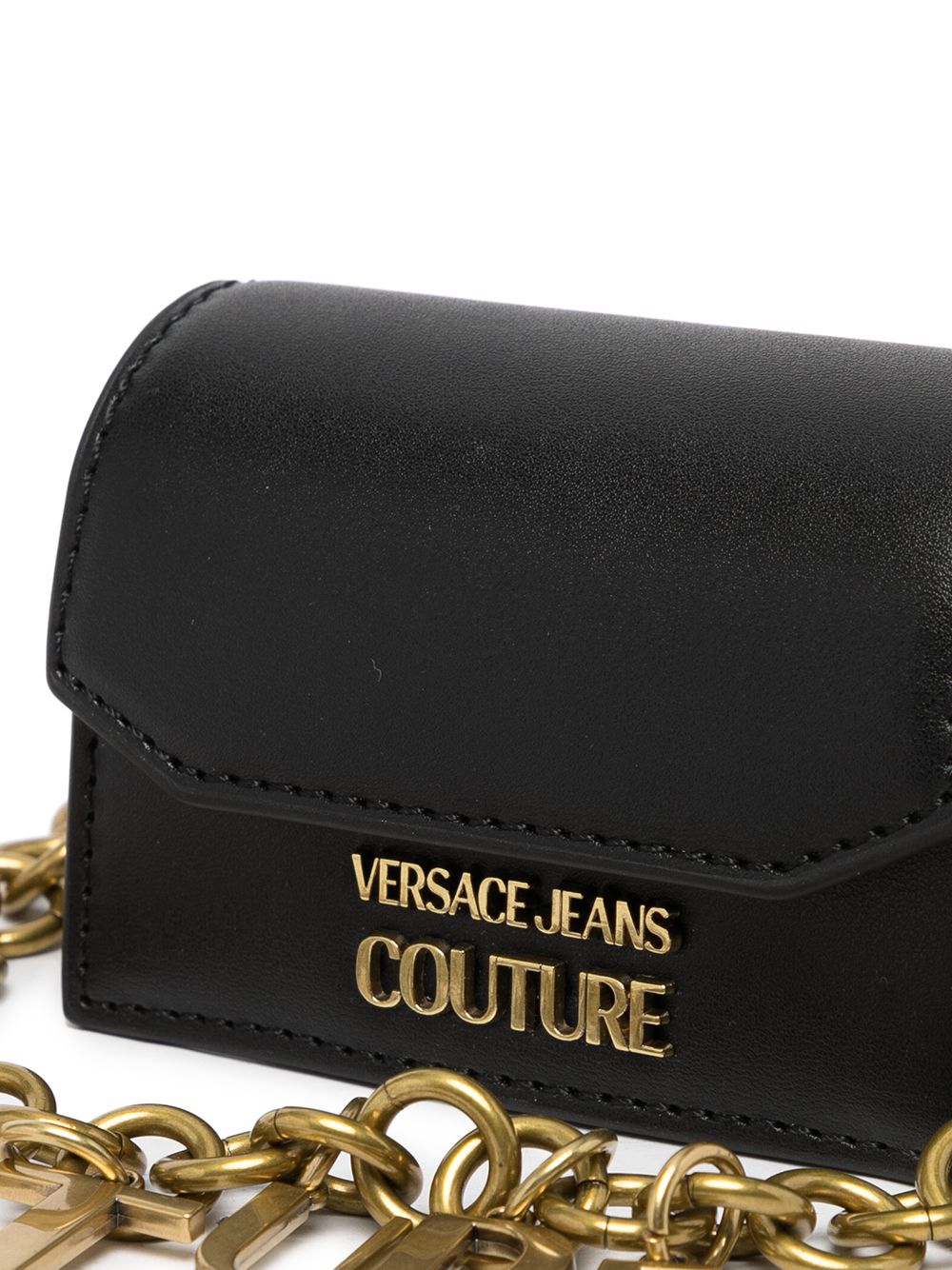 фото Versace jeans couture мини-сумка с логотипом