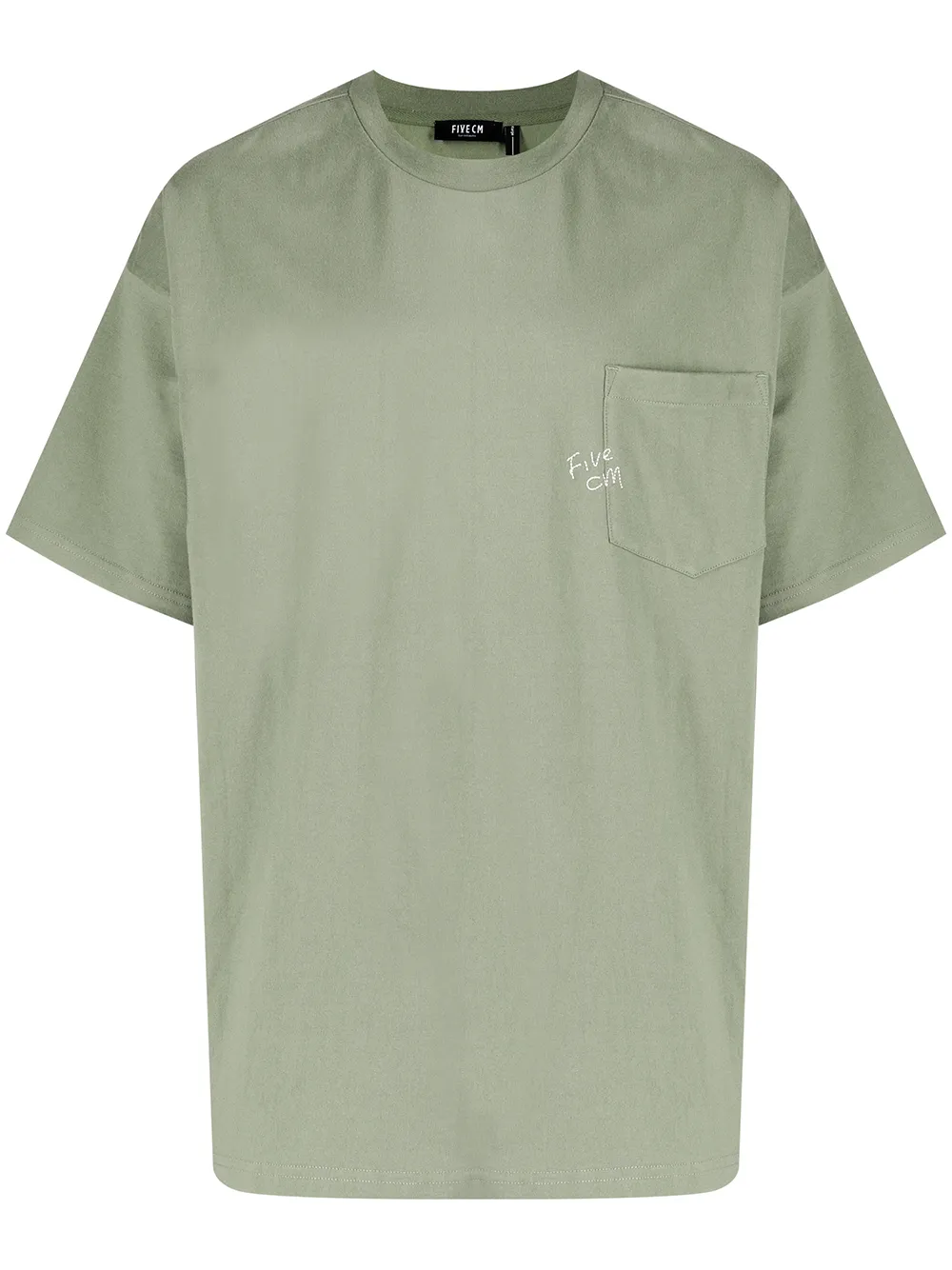 

FIVE CM playera con símbolo de la paz estampado - Verde