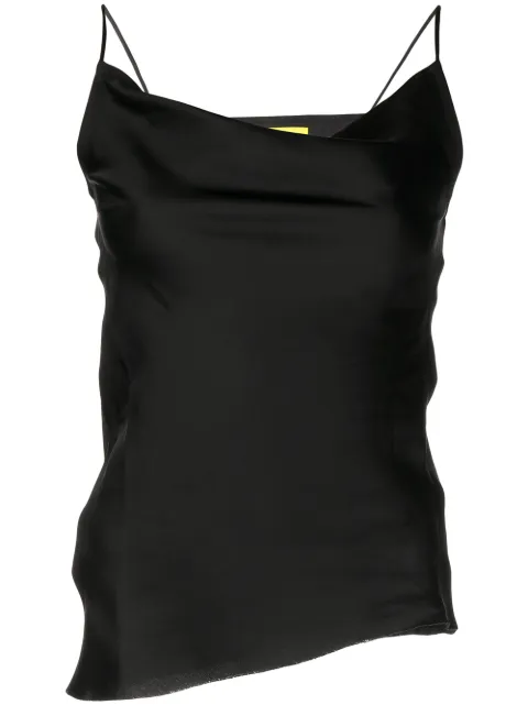 Marques'Almeida draped slip tank top