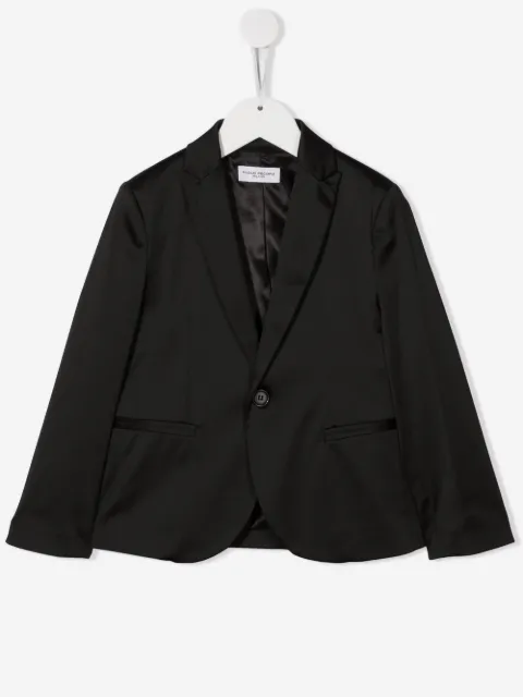 Paolo Pecora Kids blazer cintré à simple boutonnage