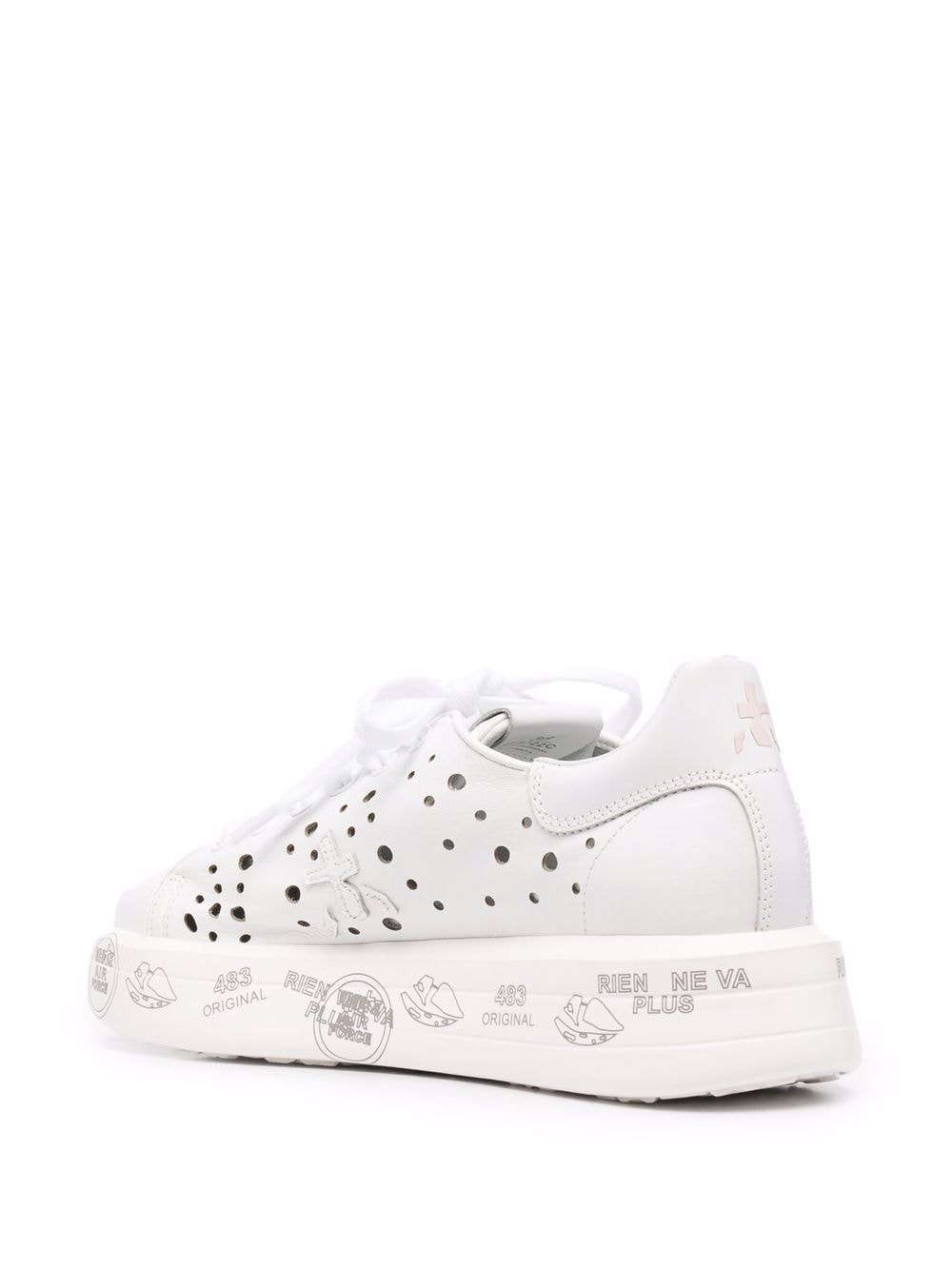 Premiata Belle Perforated Sneakers - Farfetch