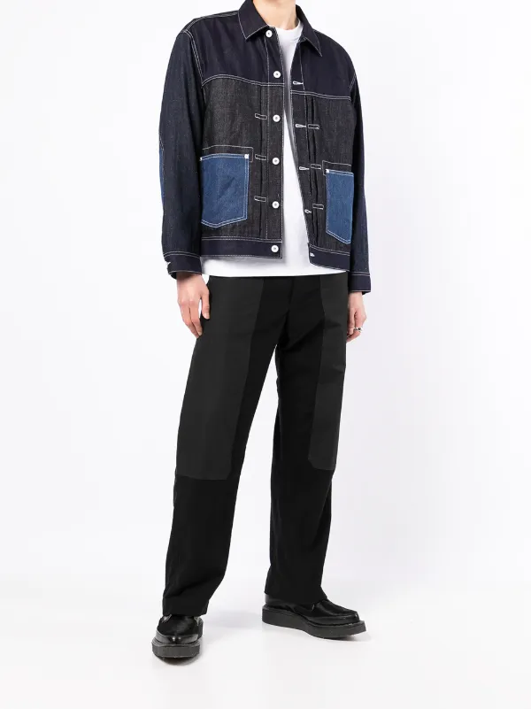 Comme Des Garçons Homme Patchwork Denim 