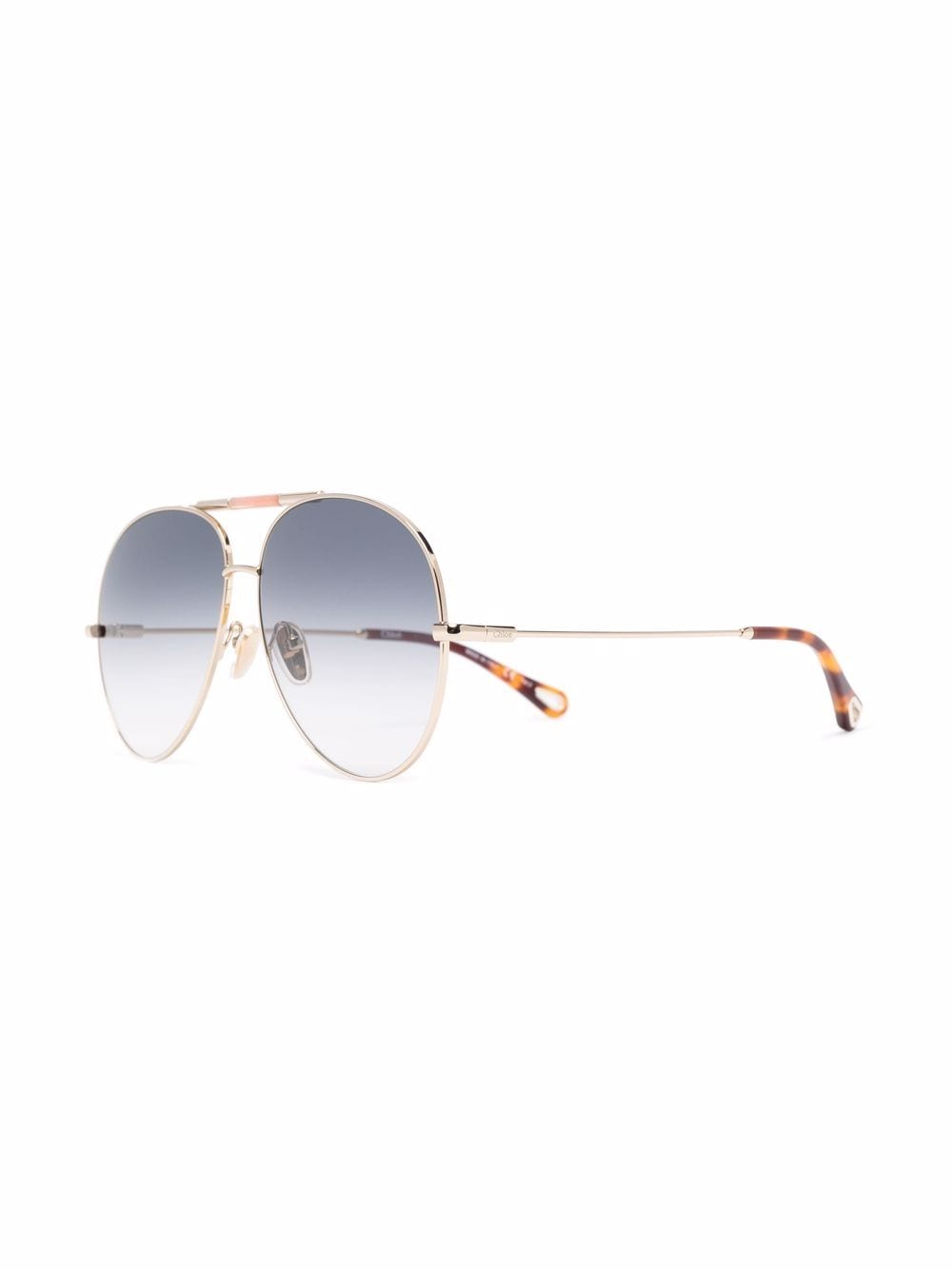Image 2 of Chloé Eyewear gradient pilot sunglasses