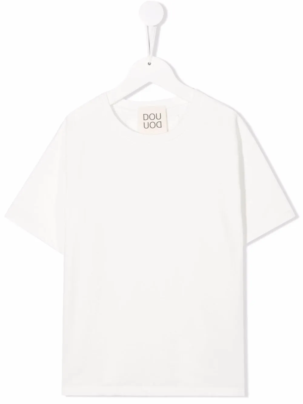 

Douuod Kids logo-print cotton T-Shirt - White